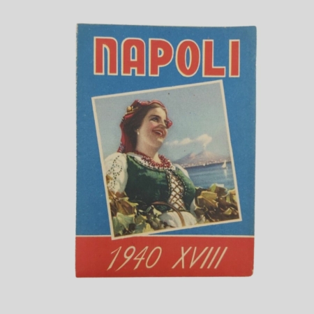 Napoli, calendario delle manifestazioni per il 1940. www.colonneselibri.it