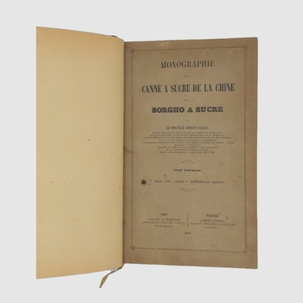 Sicard. La canna da zucchero della Cina. I Colonnese libri. www.colonneselibri.it