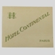 Paris, Hotel Continental. www.colonneselibri.it