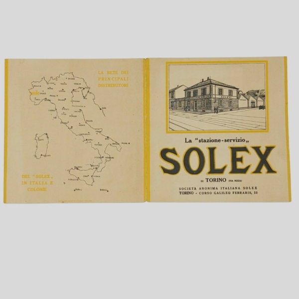 Solex, Stazione di Servizio. Torino. www.colonneselibri.it