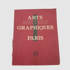 Arts et Métiers Graphiques n. 13. www.colonneselibri.it