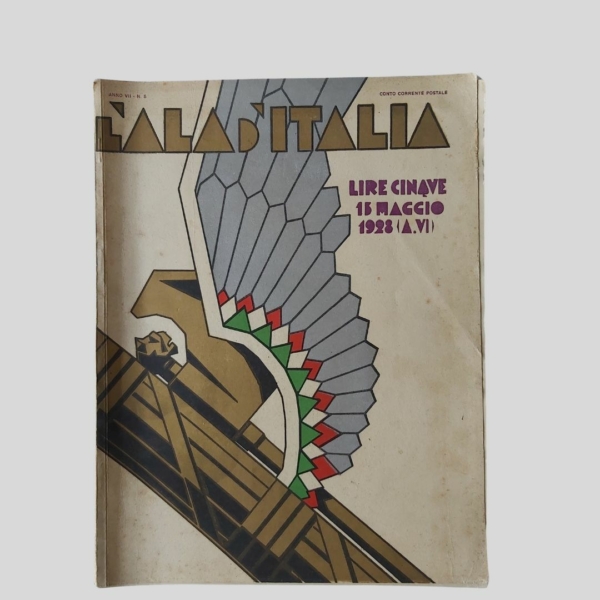 L'Ala d'Italia. Aeronautica. Maggio 1928. Futurismo. www.colonneselibri.it