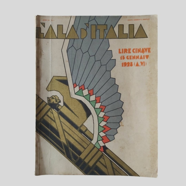 L'Ala d'Italia. Aeronautica. Gennaio 1928. www.colonneselibri.it