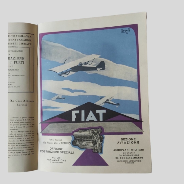 L'Ala d'Italia. Aeronautica. Febbraio 1928. www.colonneselibri.it