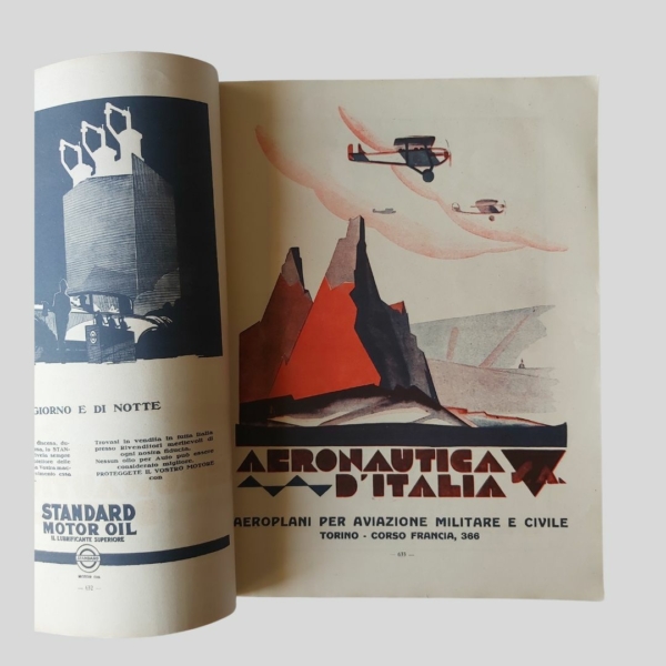 L'Ala d'Italia. Aeronautica. luglio 1928. www.colonneselibri.it