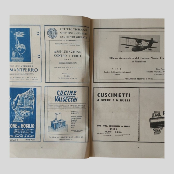 L'Ala d'Italia. Aeronautica. Gennaio 1928. www.colonneselibri.it