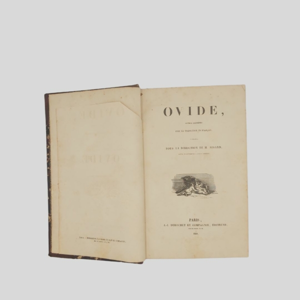 Ovidio - Opere. 1838. www.colonneselibri.it