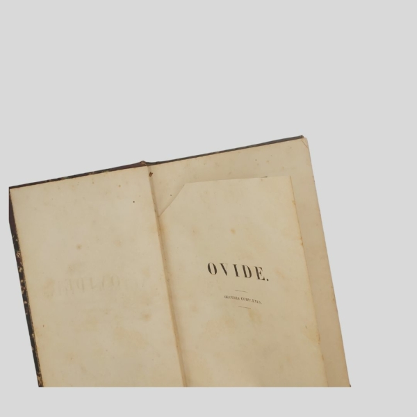 Ovidio - Opere. 1838. www.colonneselibri.it