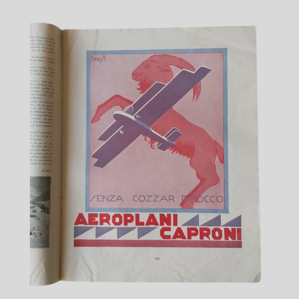 L'Ala d'Italia. Aeronautica. Maggio 1927. www.colonneselibri.it