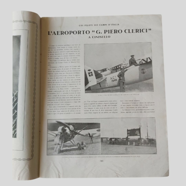 L'Ala d'Italia. Aeronautica. Maggio 1927. www.colonneselibri.it