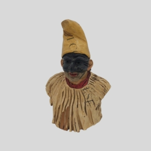 Lello Esposito. Pulcinella. Busto in terracotta. www.colonneselibri.it