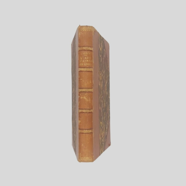 Bibliofilia. Jules Le Petit - L'art d'aimer les livres et de les connaitre. 1884. www.colonneselibri.it