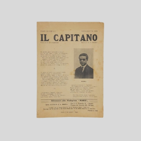 Il Capitano. R. Lo Martire - E.A. Mario. www.colonneselibri.it