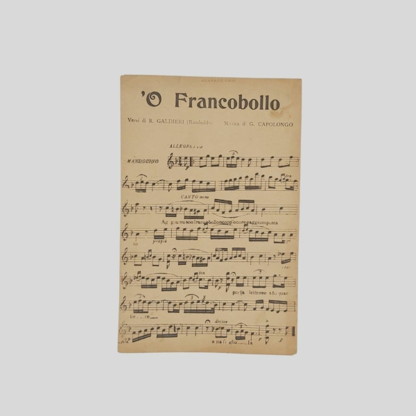 'O Francobollo. Galdieri - Capolongo. www.colonneselibri.it