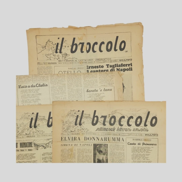 Il Broccolo Settimanale umoristico 1949