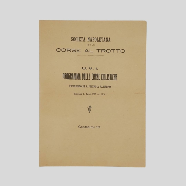 Sport Ciclismo Napoli 1909