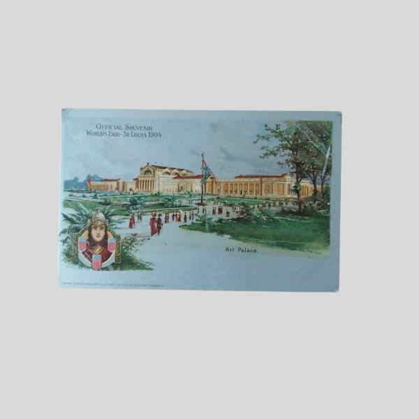 World Fair St. Louis 1904 cartoline THL Transparency Hold To Light