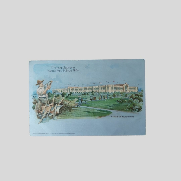 World Fair St. Louis 1904 cartoline THL Transparency Hold To Light