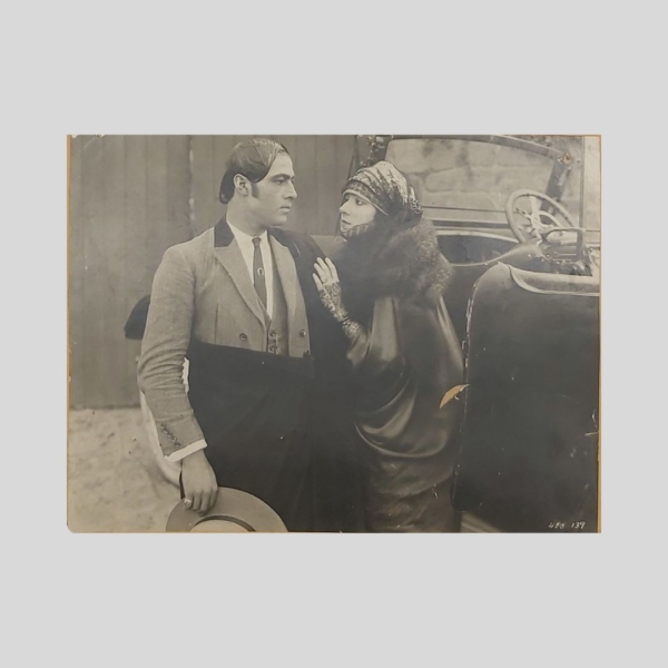 Rodolfo Valentino e Nita Naldi Sangue e arena Blood and Sand 1922 Fotografia