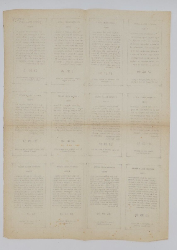 Pianeta della sorte.12 pronostici e 36 numeri da giocarsi al lotto. www.colonneselibri.it